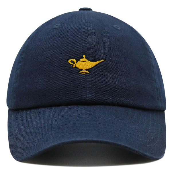 Genie Lamp Premium Dad Hat Embroidered Baseball Cap Magic Lamp