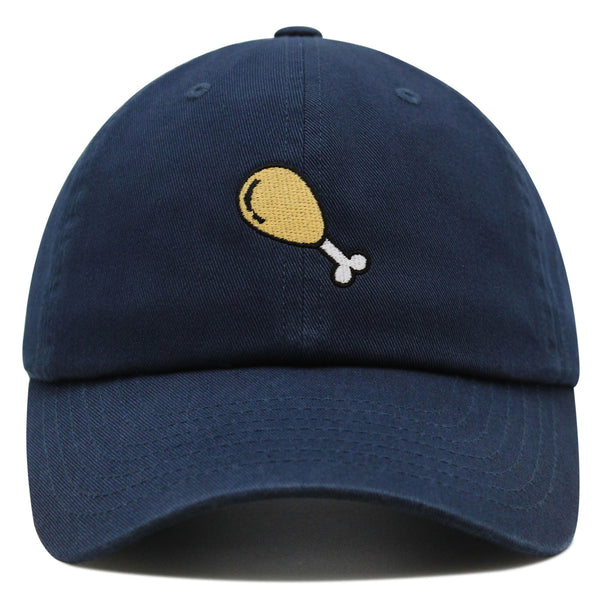 Chicken Drumstick Premium Dad Hat Embroidered Baseball Cap Foodie