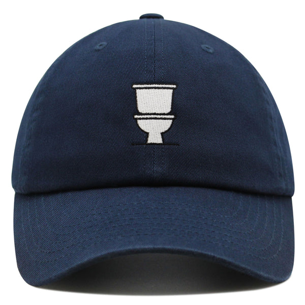 Toilet Premium Dad Hat Embroidered Baseball Cap Toilet Bowl