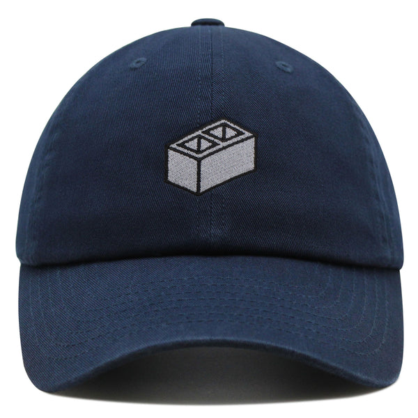 Cinder Block Premium Dad Hat Embroidered Baseball Cap Construction