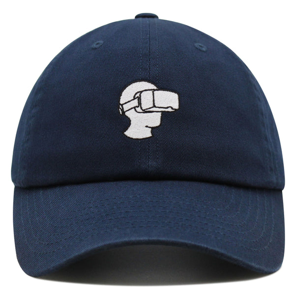 Virtual Reality Premium Dad Hat Embroidered Baseball Cap VR