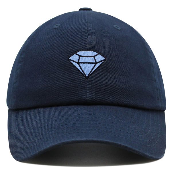 Diamond Premium Dad Hat Embroidered Baseball Cap Jewelry Logo