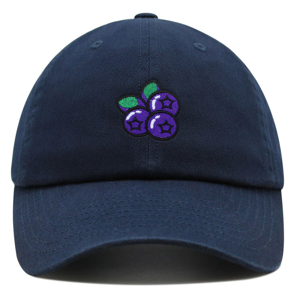 Blueberry Premium Dad Hat Embroidered Baseball Cap Fruit