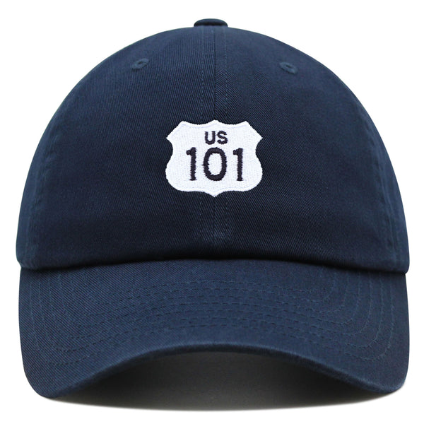 US 101 Freeway Premium Dad Hat Embroidered Cotton Baseball Cap California