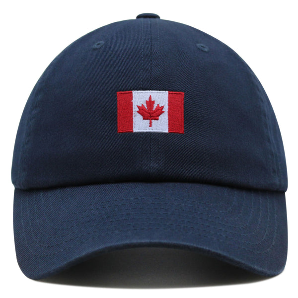 Canada Flag Premium Dad Hat Embroidered Cotton Baseball Cap Country Flag Series