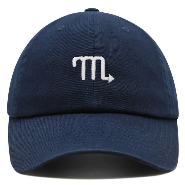 Scorpio Premium Dad Hat Embroidered Cotton Baseball Cap Zodiac Symbol