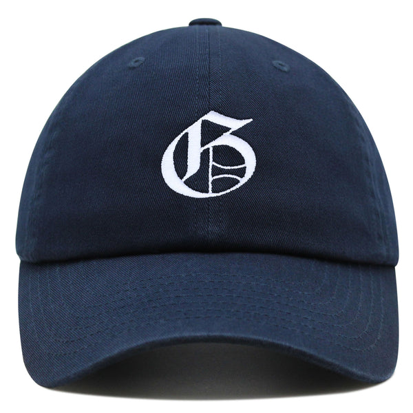 Old English Letter G Premium Dad Hat Embroidered Cotton Baseball Cap English Alphabet