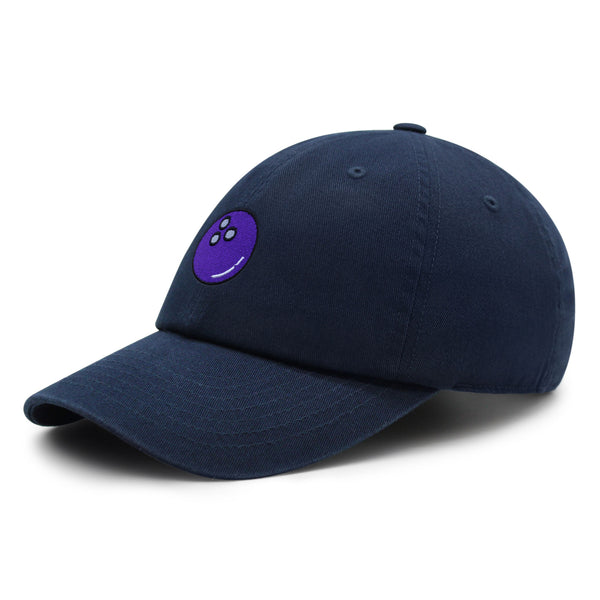 Bowling Ball Premium Dad Hat Embroidered Baseball Cap Cosmic