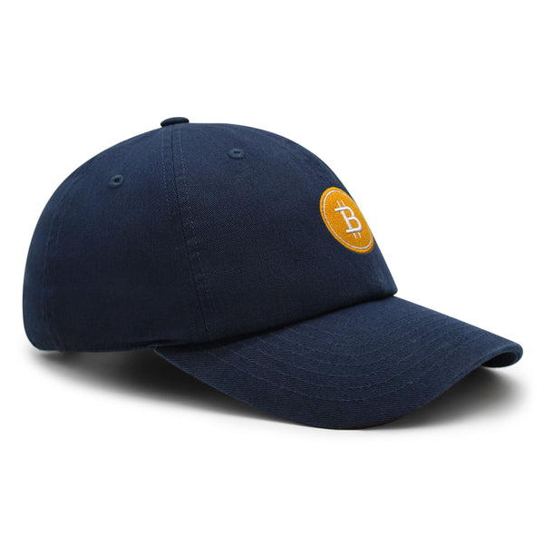 Bitcoin Premium Dad Hat Embroidered Baseball Cap Cryptocurrency Investing