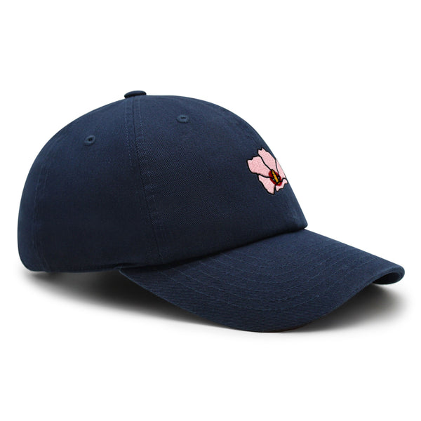 Rose of Sharon Premium Dad Hat Embroidered Baseball Cap Hibiscus Hawaii