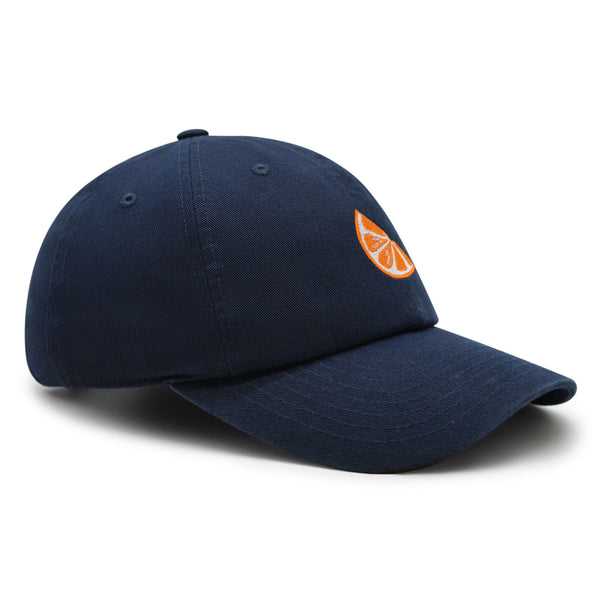 Orange Slice Premium Dad Hat Embroidered Baseball Cap Fruit