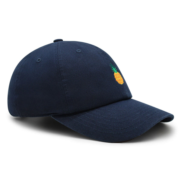 Simple Pineapple Premium Dad Hat Embroidered Cotton Baseball Cap Classic Fruit