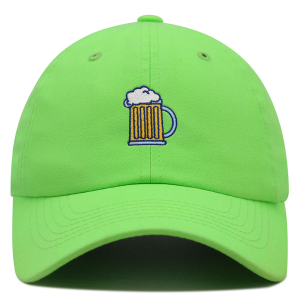 Beer Mug Premium Dad Hat Embroidered Baseball Cap Pub Mug