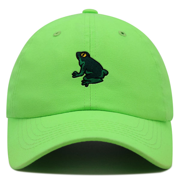 Frog Premium Dad Hat Embroidered Baseball Cap Pond