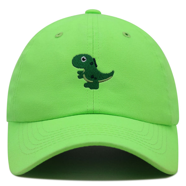 Tyrannosaurus Rex Dinosaur Premium Dad Hat Embroidered Baseball Cap  Kid Dino