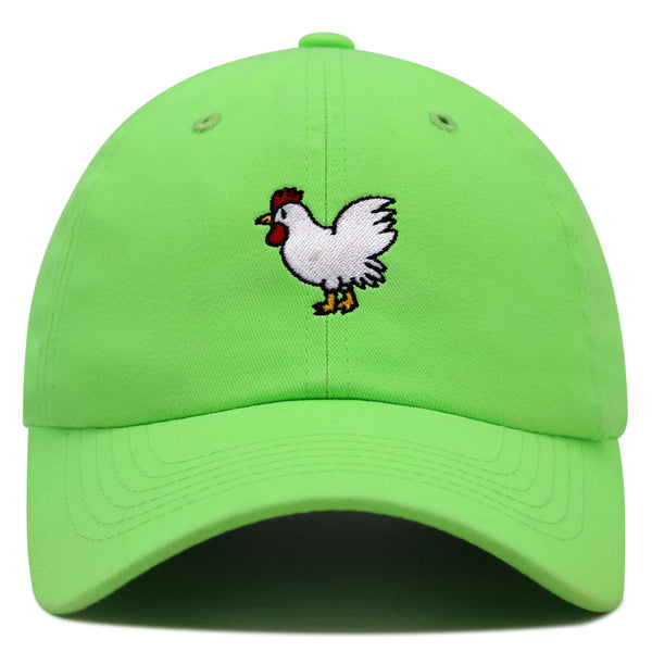 Chicken Premium Dad Hat Embroidered Baseball Cap Chick Fried