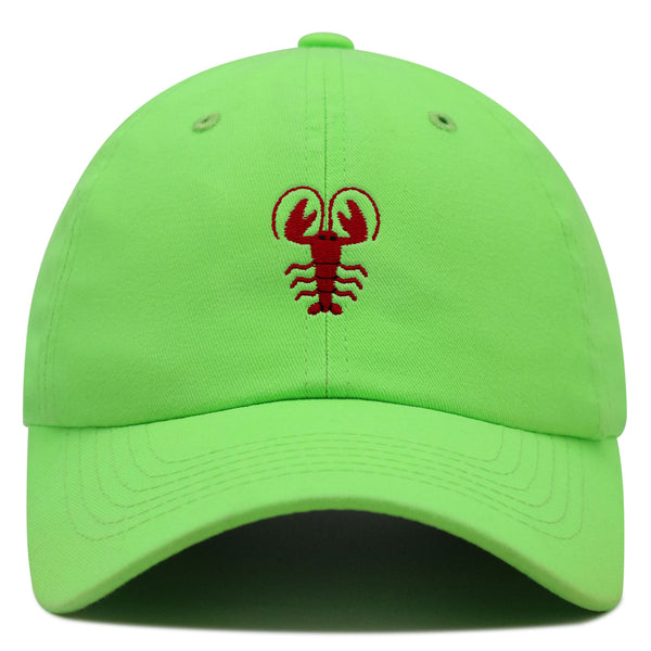 Lobster Premium Dad Hat Embroidered Baseball Cap Shellfish Foodie