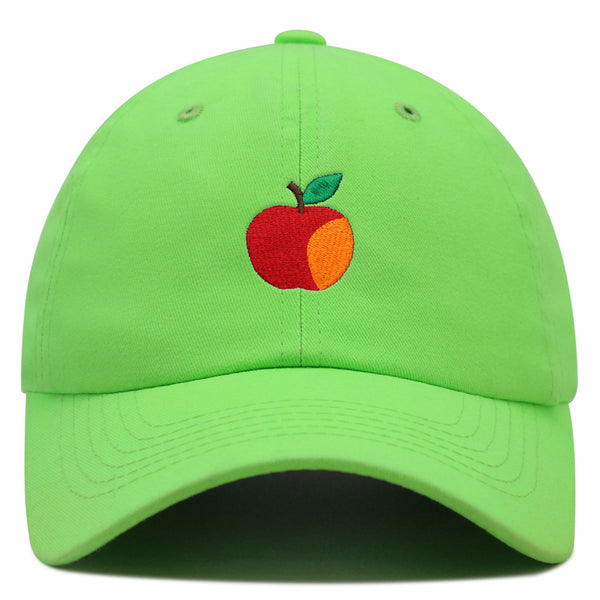 Apple Premium Dad Hat Embroidered Baseball Cap Fruit