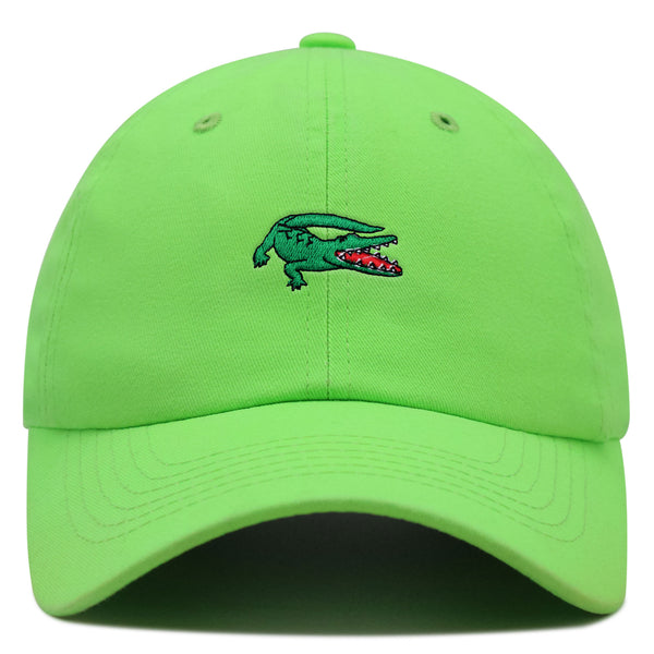 Crocodile Premium Dad Hat Embroidered Baseball Cap Alligator Jungle