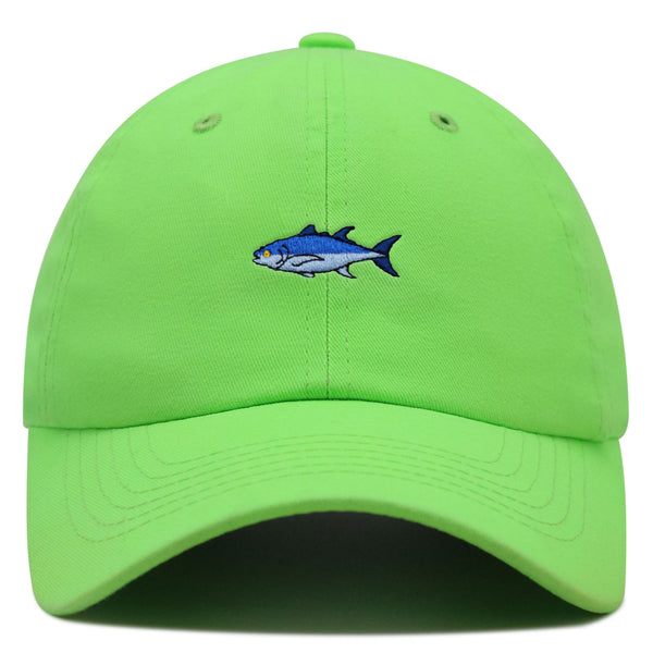 Tuna Premium Dad Hat Embroidered Baseball Cap Fishing