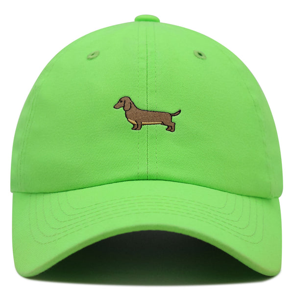 Dachshund Premium Dad Hat Embroidered Baseball Cap Puppy Dog