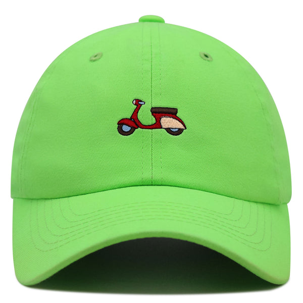 Scooter Premium Dad Hat Embroidered Baseball Cap Motorcycle