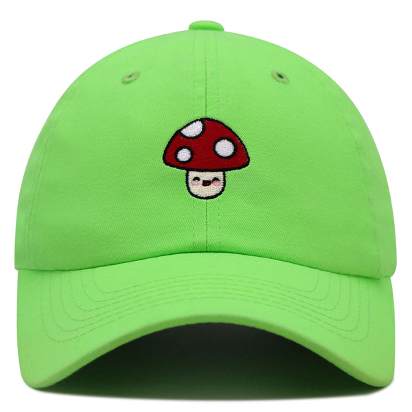 Mushroom Premium Dad Hat Embroidered Baseball Cap Vegetable