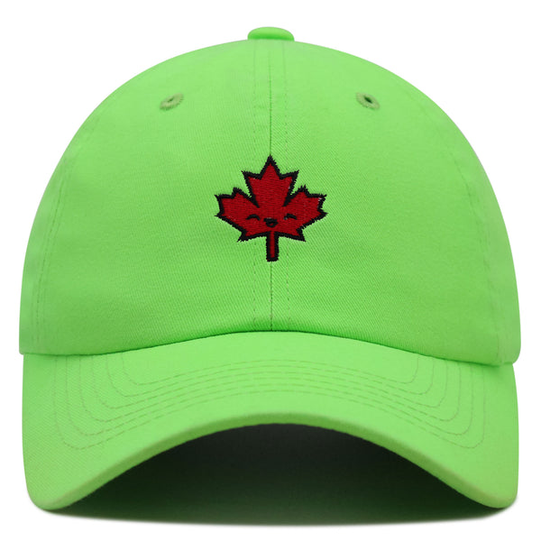 Canada Premium Dad Hat Embroidered Baseball Cap Canadian Maple