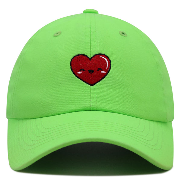 Cute Heart Premium Dad Hat Embroidered Baseball Cap Health Healthy Hospital