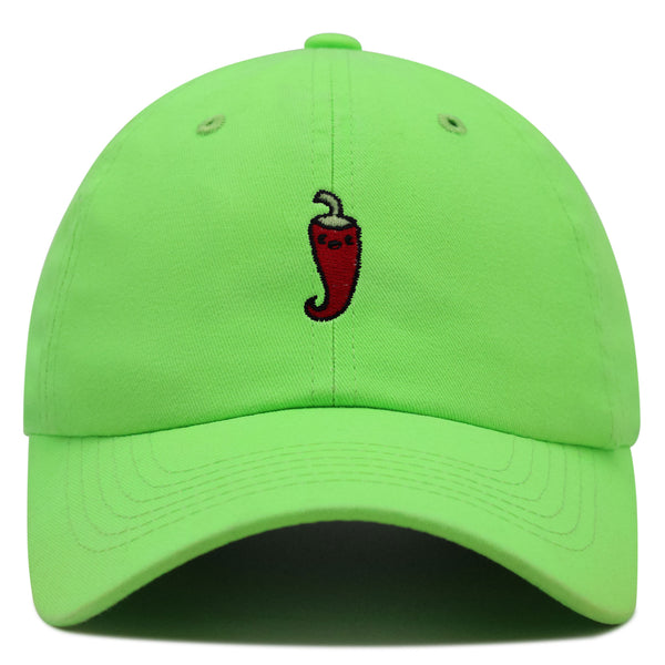 Jalapeno Pepper Premium Dad Hat Embroidered Baseball Cap Vegetable Salsa Jalapeno