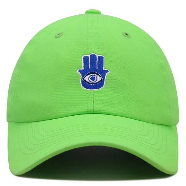 Hamsa Evil Eye Premium Dad Hat Embroidered Baseball Cap Turkey Spirit