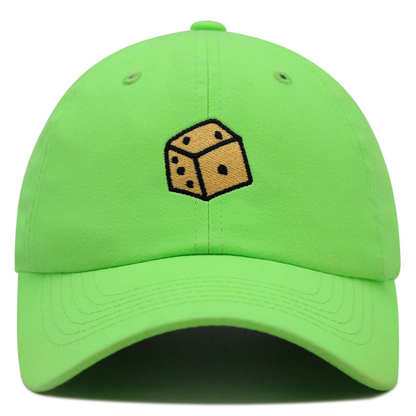 Dice Premium Dad Hat Embroidered Baseball Cap Cute Board Game