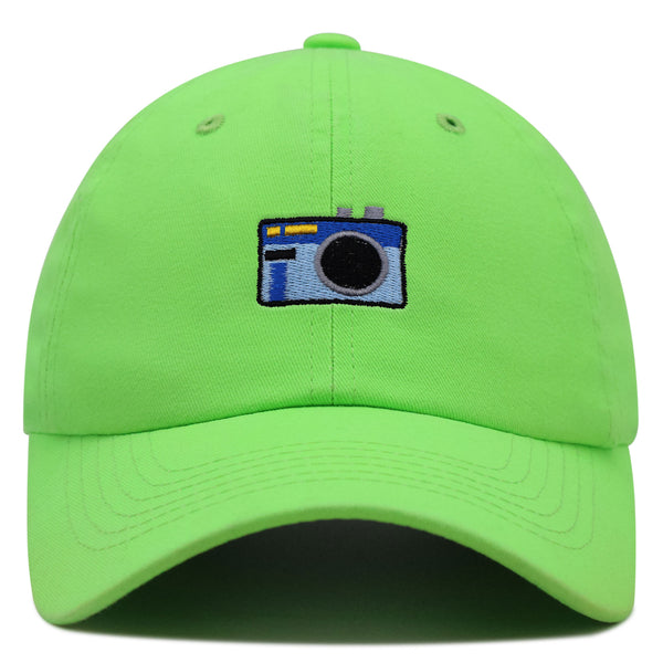 Camera Premium Dad Hat Embroidered Baseball Cap Digital Film