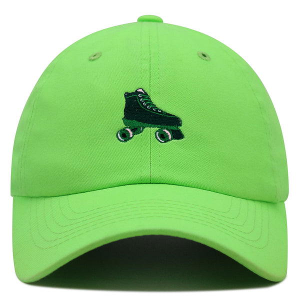 Roller skate Premium Dad Hat Embroidered Baseball Cap Outdoor Wheel