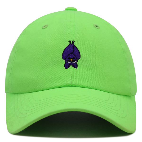 Bat Premium Dad Hat Embroidered Baseball Cap Cave Virus