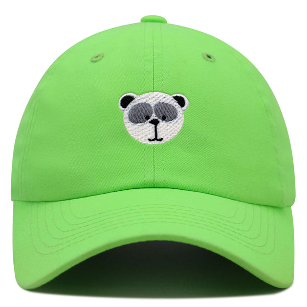 Panda Premium Dad Hat Embroidered Baseball Cap Zoo Animal