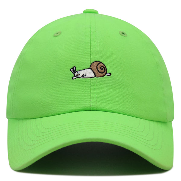 Sleepy Snail Premium Dad Hat Embroidered Baseball Cap Mud Cute