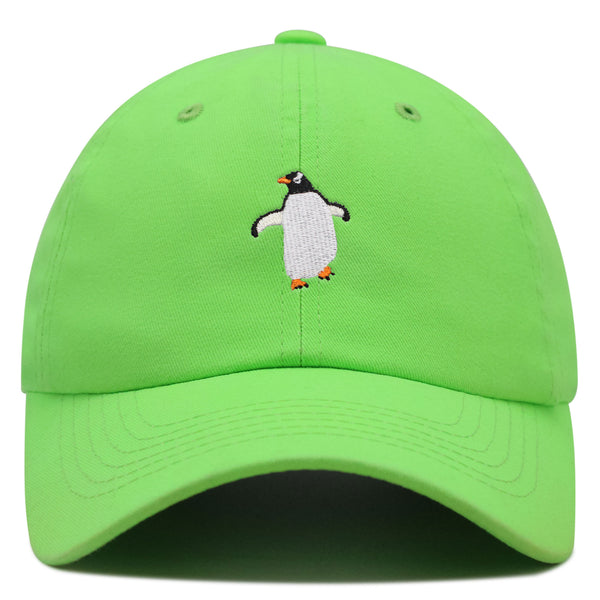 Dancing Penguin Premium Dad Hat Embroidered Baseball Cap Winter