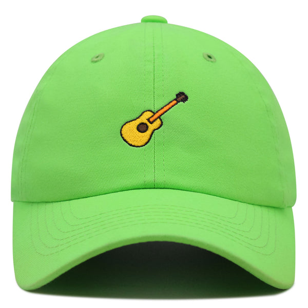 Guitar Premium Dad Hat Embroidered Baseball Cap Mexico Instrument