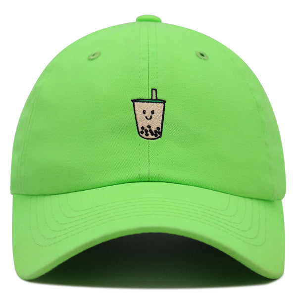 Boba Tea  Premium Dad Hat Embroidered Baseball Cap Pearl