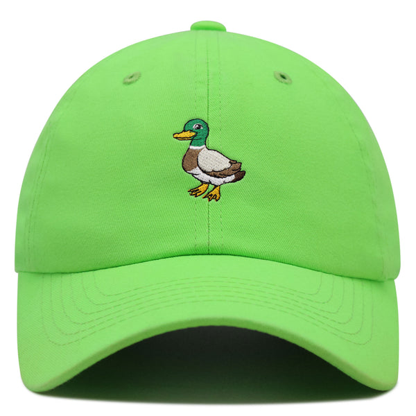 Duck Premium Dad Hat Embroidered Baseball Cap Bird Lake