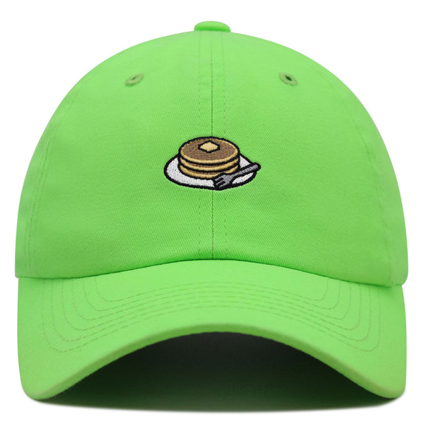 Pancakes Premium Dad Hat Embroidered Baseball Cap Foodie Breakfast