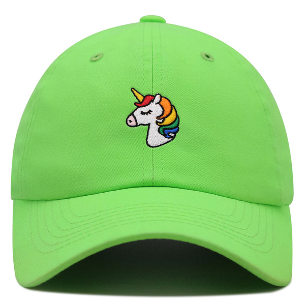 Unicorn Premium Dad Hat Embroidered Baseball Cap Horse