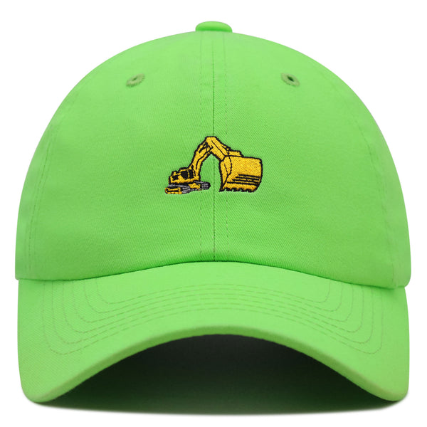 Digger Premium Dad Hat Embroidered Baseball Cap Equipment Vihecle