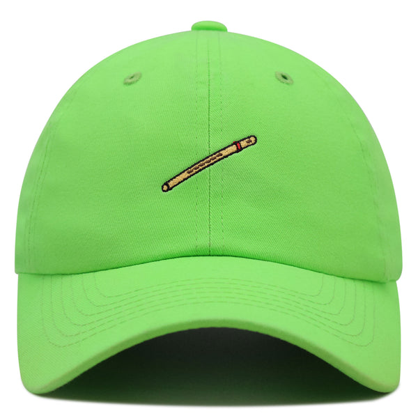 Flute Premium Dad Hat Embroidered Baseball Cap Music