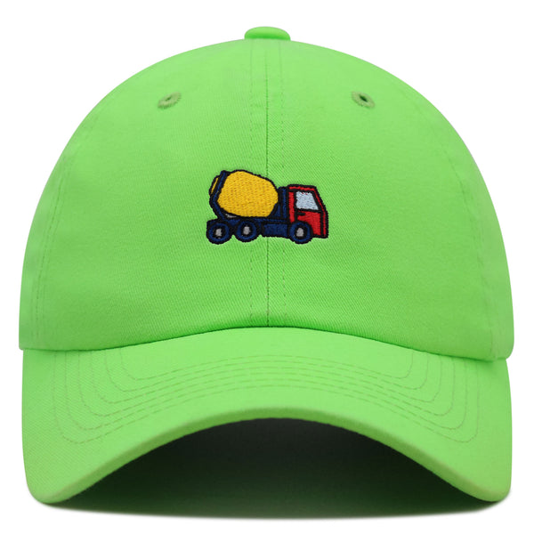 Cement Mixer Premium Dad Hat Embroidered Baseball Cap Funny