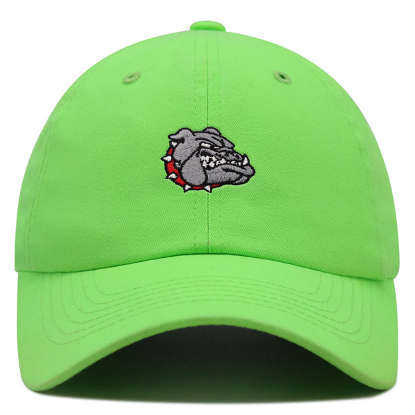 Bulldog Premium Dad Hat Embroidered Baseball Cap Angry