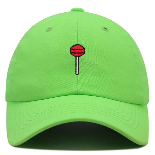 Lollipop Premium Dad Hat Embroidered Baseball Cap Foodie