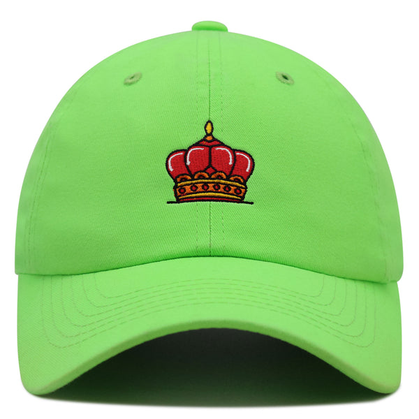 Kings Crown Premium Dad Hat Embroidered Baseball Cap Costume Hair