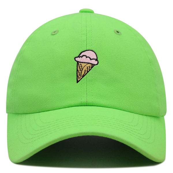 Ice Cream Premium Dad Hat Embroidered Baseball Cap Foodie